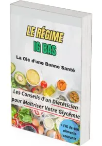 Couverture du livre "Le Régime IG Bas, La Clé d'une Bonne Santé" par Robin LE PUILL